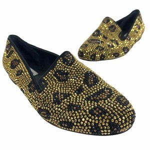 Steve Madden Concord Studded Smoking Loafers NEW